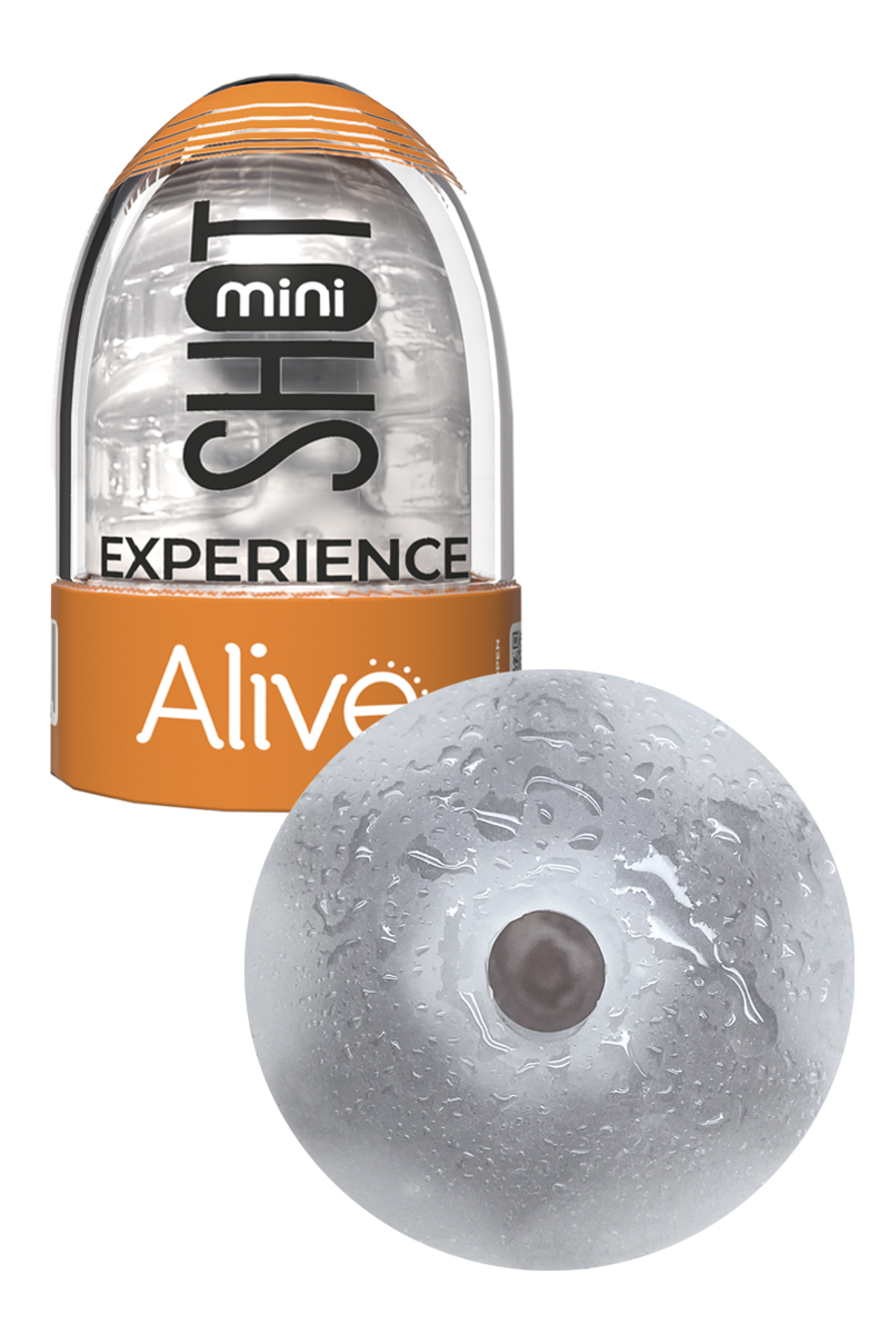 masturbateur Mini Shot Experience transparent ALIVE
