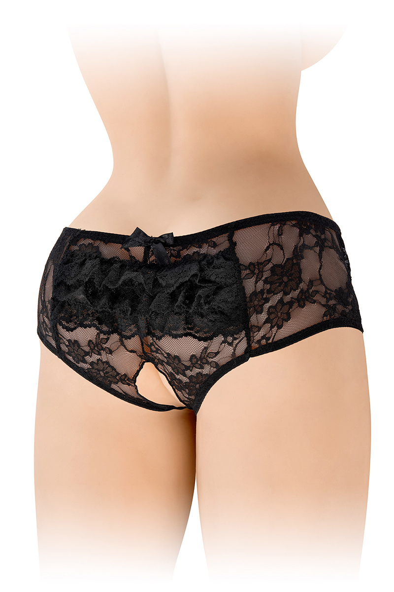 culotte ouverte noire Amanda FASHION SECRET (2)