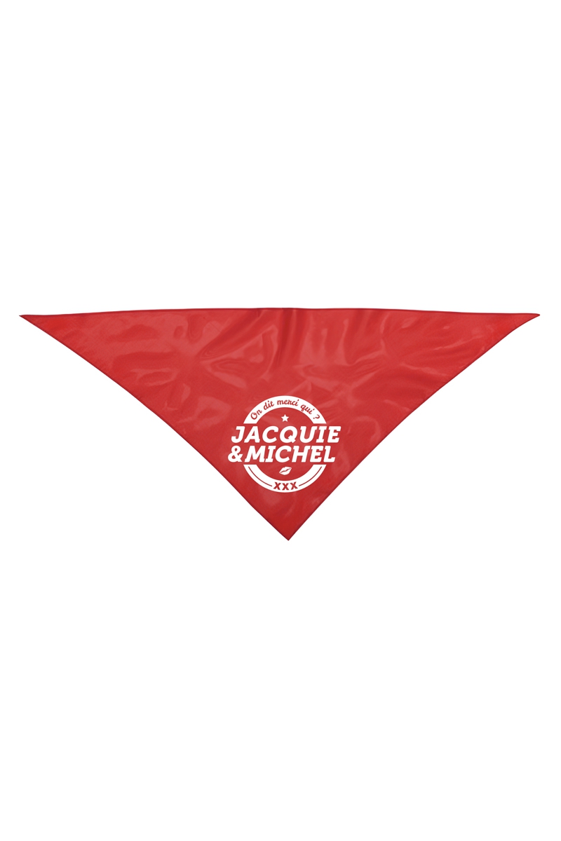 bandana rouge JACQUIE ET MICHEL