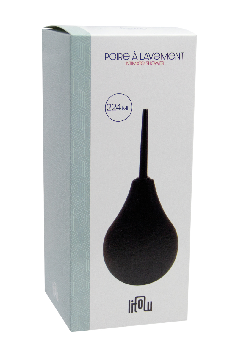 poire à lavement 224ml-Litolu-visuel emballage