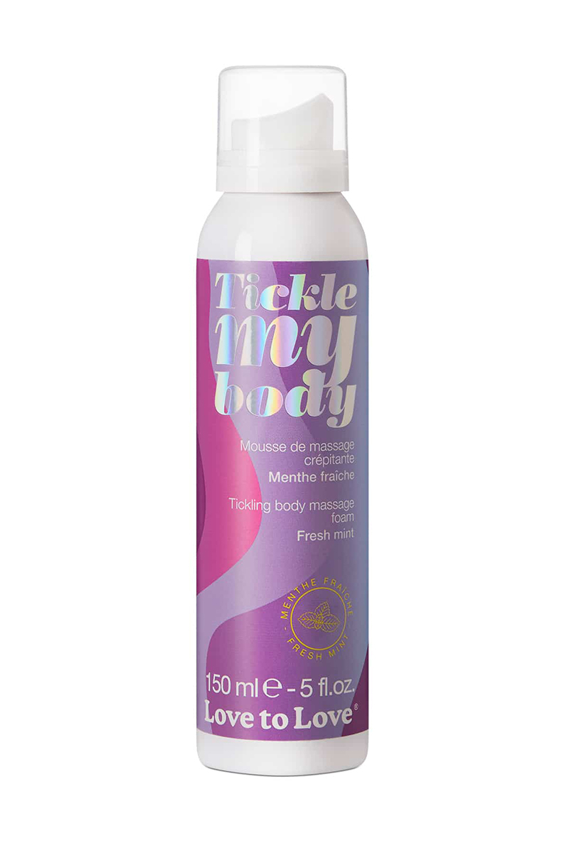 mousse de massage crépitante Menthe LOVE TO LOVE