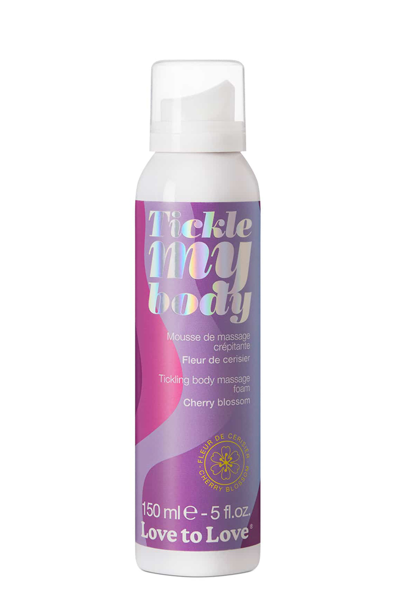 mousse de massage crépitante Fleur de Cerisier LOVE TO LOVE