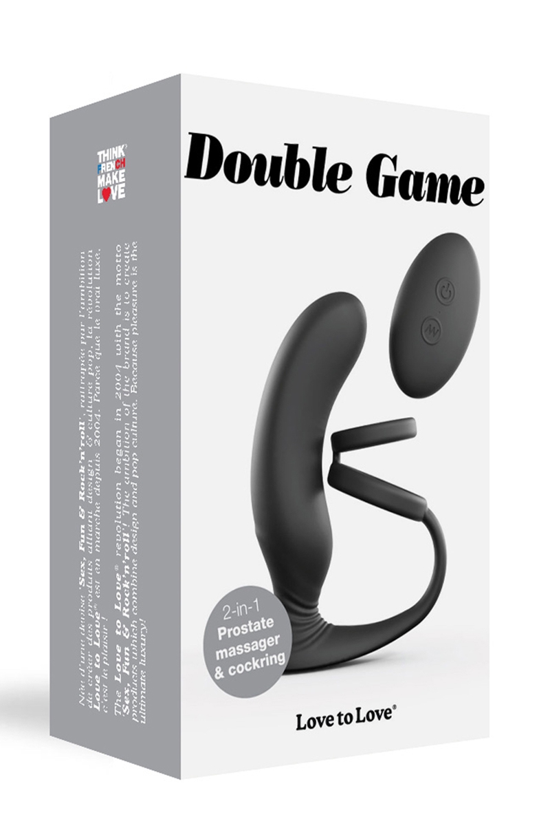 stimulateur de prostate   cockring Double Game LOVE TO LOVE (3)