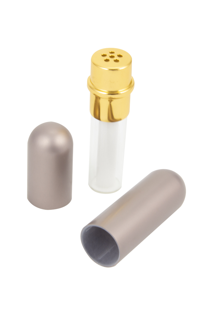 inhalateur de poppers gris Litolu démonté