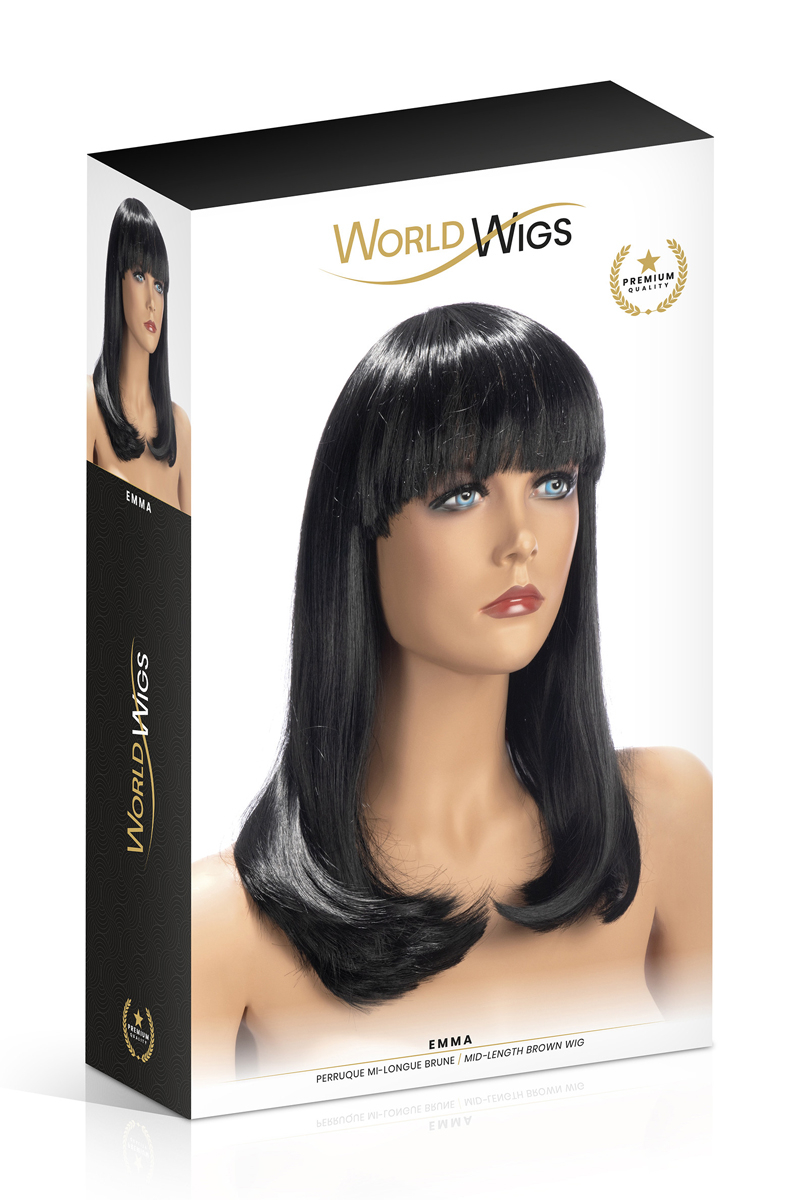 perruque Emma brune World Wigs (2)