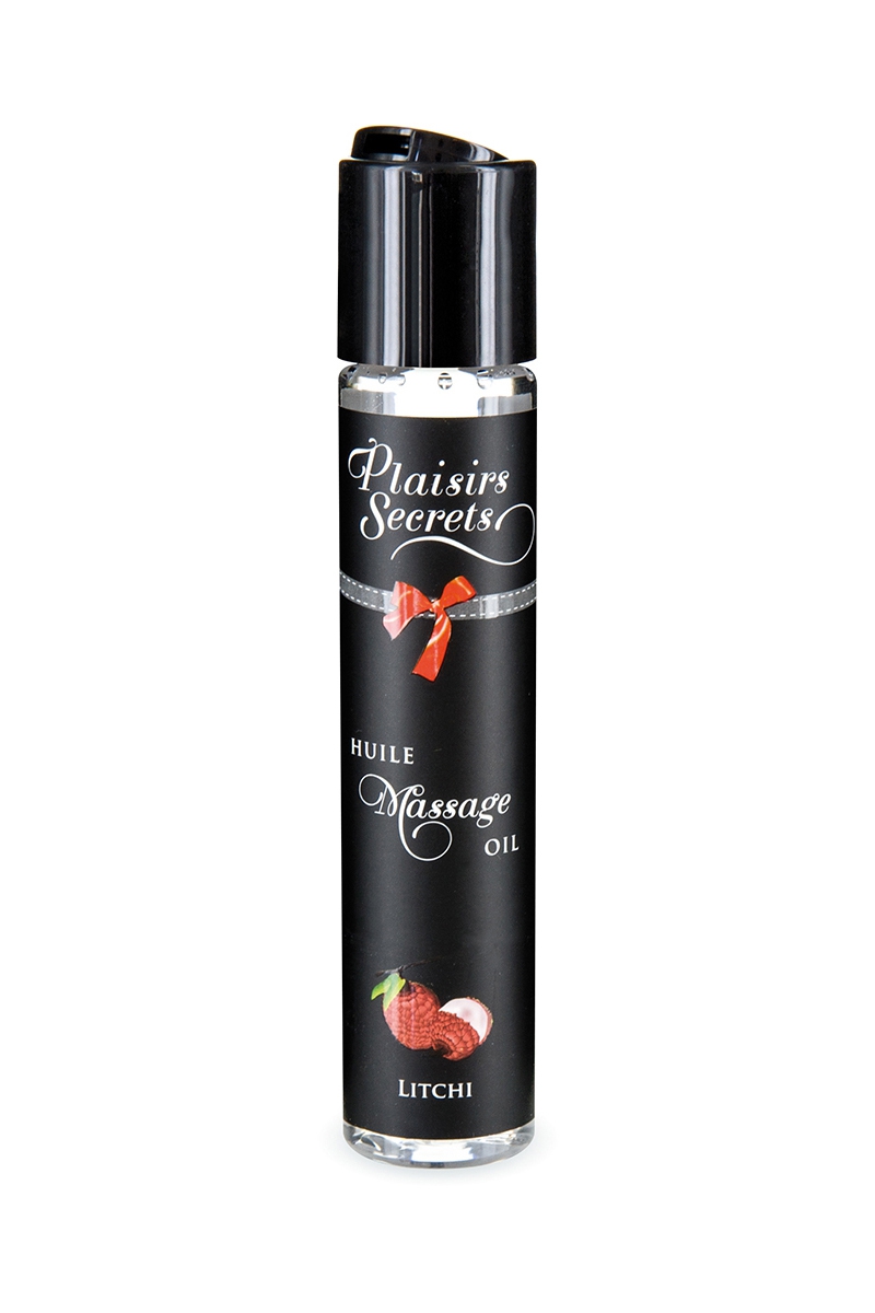 huile de massage gourmande litchi Plaisir Secret