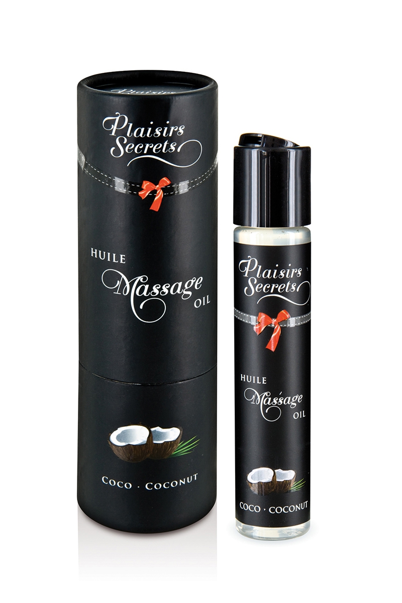 huile de massage gourmande coco Plaisir Secret