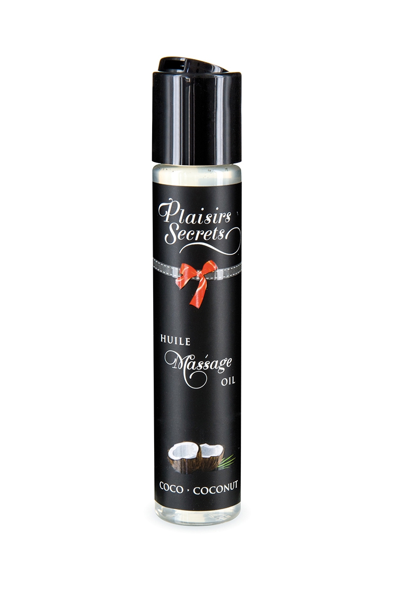 huile de massage gourmande coco Plaisir Secret
