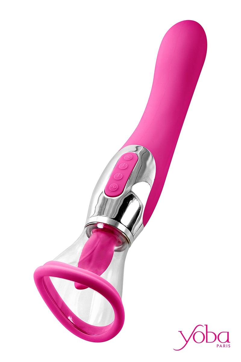 stimulateur 4 en 1 "Harmony" fuchsia Yoba