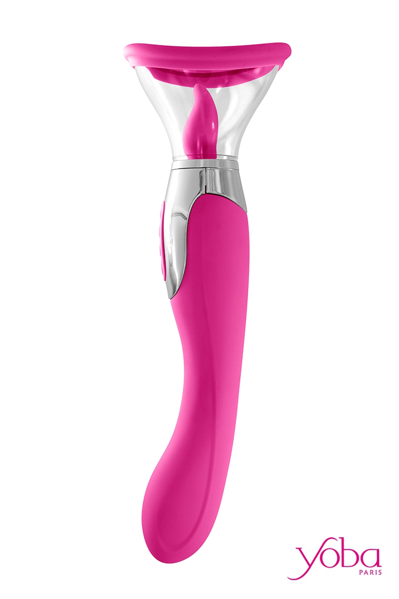 stimulateur 4 en 1 "Harmony" fuchsia Yoba (2)