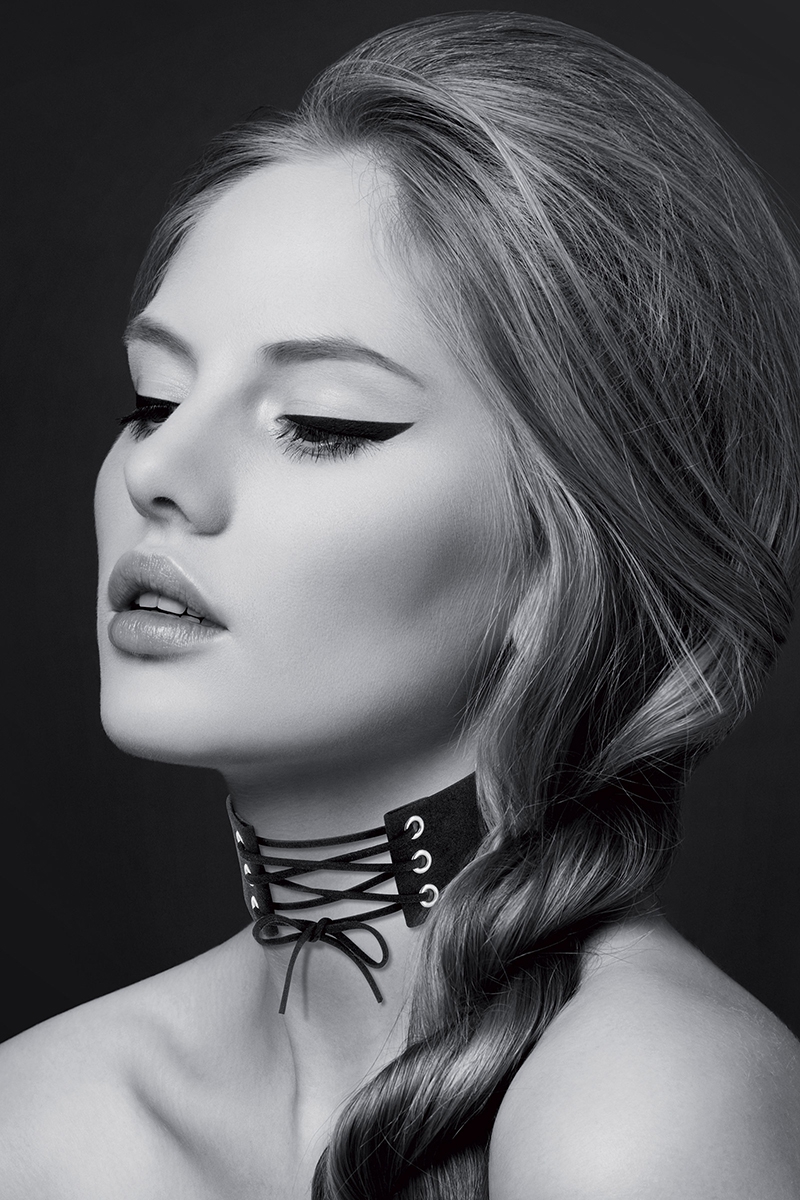 collier large lacé devant Bijoux Pour Toi