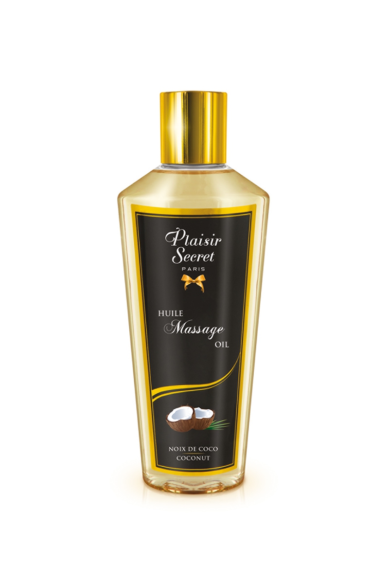 huile de massage sèche noix de coco PLaisir Secret