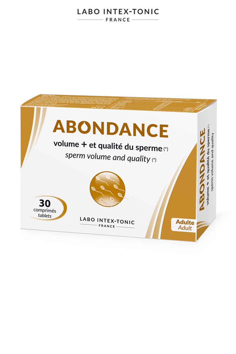 "Abondance" amélioration du sperme 30 comprimés Labo Intex-Tonic