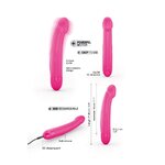 vibro rechargeable Real Vibration rose M 2.0 Dorcel (5)