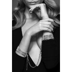 menottes de mailles métalliques dorées Bijoux Indiscrets (4)