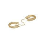 menottes de mailles métalliques dorées Bijoux Indiscrets (5)