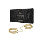 menottes de mailles métalliques dorées Bijoux Indiscrets (3)