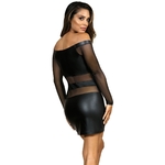 robe noire V-9309 Axami (2)