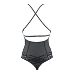 body string tulle et dentelle noir V-10100 Axami (4)