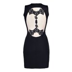 robe noire V-9209 Axami (4)