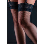 bas résille Net Stockings with Lace Top, Daring Intimates (4)