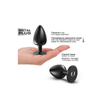 plug anal en métal Onix Plug L, Dorcel (4)