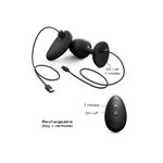 plug anal vibrant télécommandé Geisha Plug Infinite M, Dorcel (4)