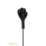 mini cravache main avec plumes noires SWEET CARESS (2)