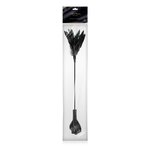 mini cravache main avec plumes noires SWEET CARESS (3)