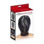 cagoule BDSM fermée simili cuir FETISH TENTATION (4)