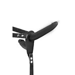 double gode ceinture noir vibrant FETISH TENTATION