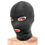 cagoule BDSM 3 ouvertures FETISH TENTATION (3)