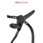 double gode ceinture noir FETISH TENTATION (2)