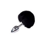 plug métal Fluffy S noir ALIVE