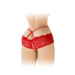 culotte ouverte rouge Celia FASHION SECRET