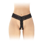string ouvert Anita noir FASHION SECRET