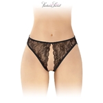 string noir ouvert Victoria FASHION SECRET