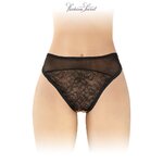 tanga noir ouvert Ava FASHION SECRET