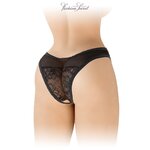 tanga noir ouvert Ava FASHION SECRET (2)