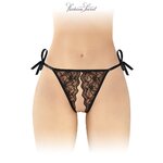 string noir ouvert à nouer Stella FASHION SECRET
