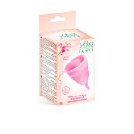 boite coupe menstruelle rose Yoba Nature