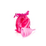 coupe menstruelle rose Yoba Nature   sachet transport