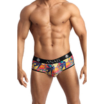 Jock bikini comics Anaïs For Men sur homme, vue de face