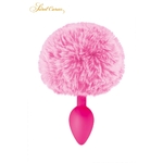 plug queue de lapin rose Sweet Caress