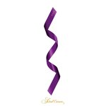 bandeau BDSM satin pourpre Sweet Caress