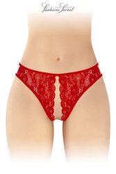 string rouge ouvert Victoria FASHION SECRET