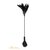 mini cravache main avec plumes noires SWEET CARESS