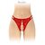 culotte rouge ouverte Annette FASHION SECRET