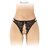 culotte noire ouverte Annette FASHION SECRET