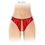 string rouge ouvert Victoria FASHION SECRET